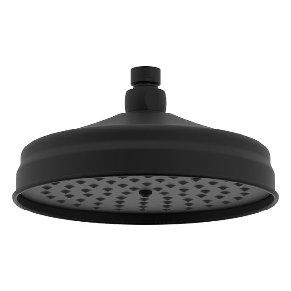 Trafalgar Matt Black Shower with Concealed Valve + Wall Mounted 8" Head - Image 4