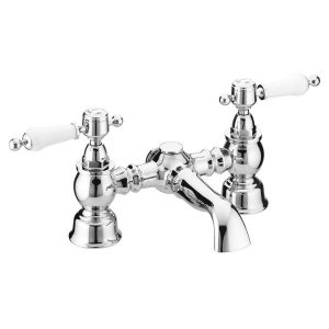Heritage   Glastonbury Bath Filler   Chrome