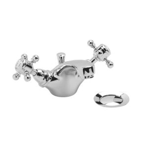 Heritage   Hartlebury Mono Basin Mixer with Pop up Waste   Chrome