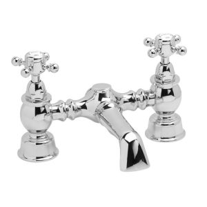 Heritage   Hartlebury Bath Filler   Chrome