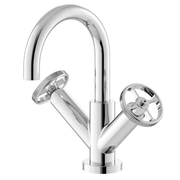 Hudson Reed Revolution Industrial Mono Basin Mixer with Waste