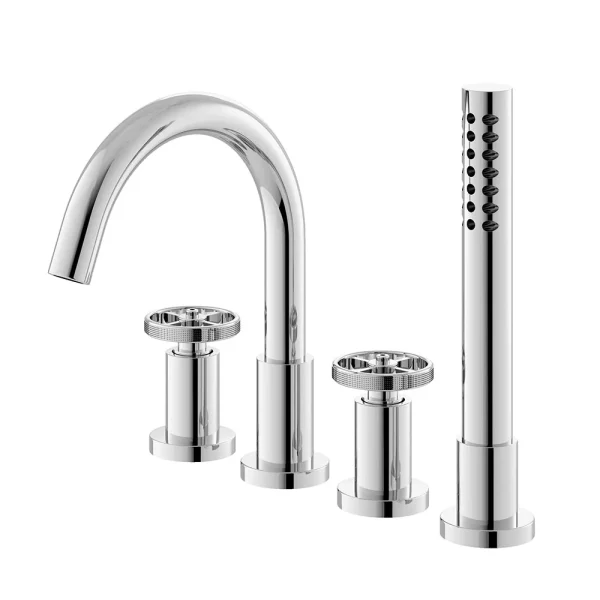 Hudson Reed Revolution Industrial 4TH Bath Shower Mixer