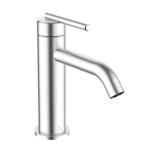 Crosswater 3ONE6 Monobloc Basin Mixer   Stainless Steel