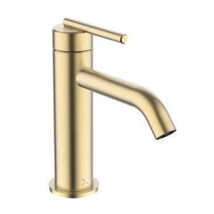 Crosswater 3ONE6 Monobloc Basin Mixer   Brushed Brass