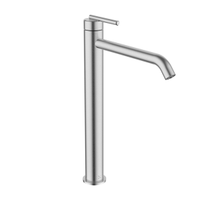 Crosswater 3ONE6 Tall Monobloc Basin Mixer   Stainless Steel