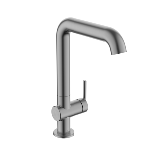 Crosswater 3ONE6 Swivel Spout Tall Basin Mixer   Slate