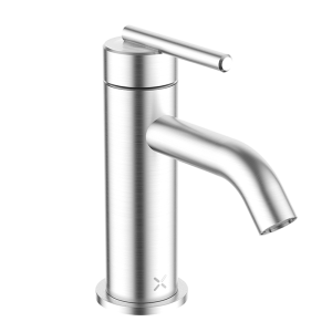 Crosswater 3ONE6 Mini Monobloc Basin Mixer   Stainless Steel