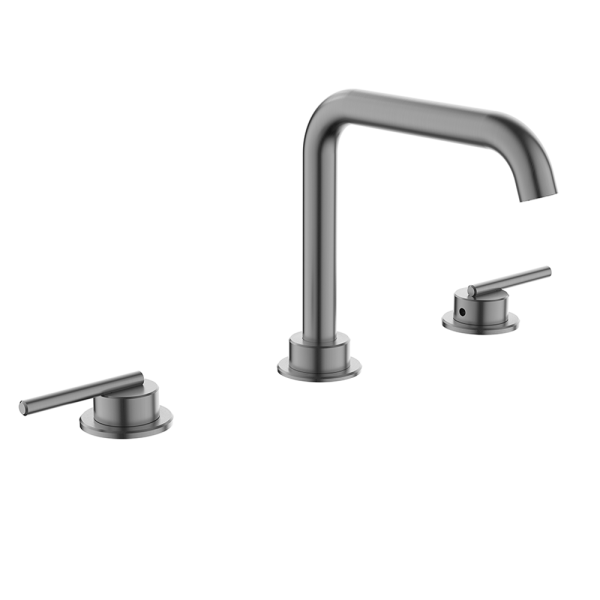 Crosswater 3ONE6 3 Hole Deck Mounted Basin Set   Slate