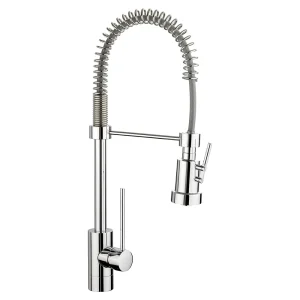 Rangemaster Pro Spray Kitchen Mixer Tap with Pull Out Rinser