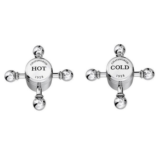 Chatsworth 1928 Traditional Crosshead Bath Filler Tap - Image 4