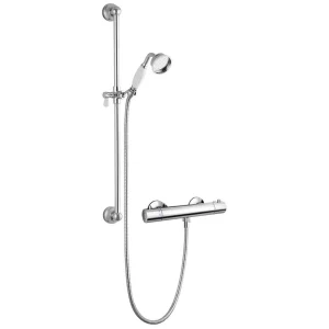 Traditional Cool Touch Shower Bar Valve + Slider Rail Kit