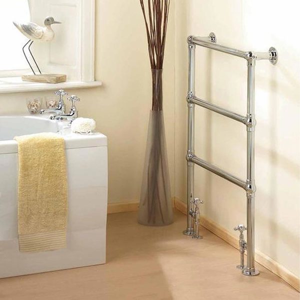 Hudson Reed Traditional Countess Heated Towel Rail   Chrome - Image 2