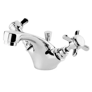 Traditional Mono Basin Mixer Tap inc Pop Up Waste   Chrome