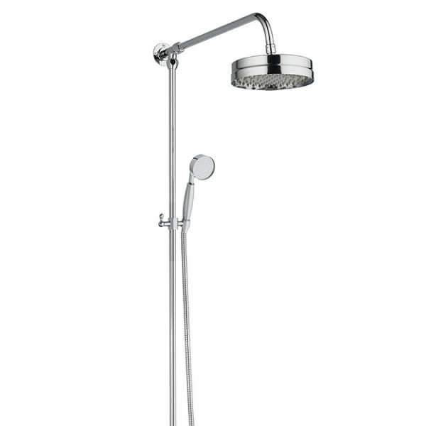 Trafalgar Triple Exposed Thermostatic Shower Valve + Luxury Rigid Riser Kit - Image 5