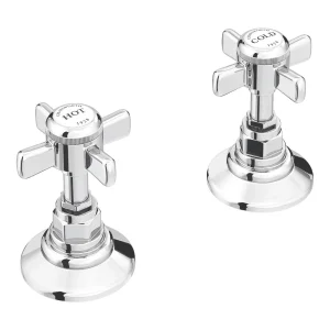 Chatsworth Traditional 3/4" Deck Bath Side Valves (Pair)