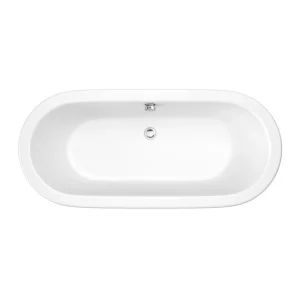 Trojan 1695 x 755mm Inset Double Ended Oval Bath