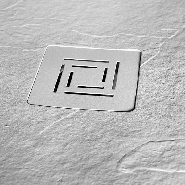Merlyn Truestone Rectangular Shower Tray   White - Image 2