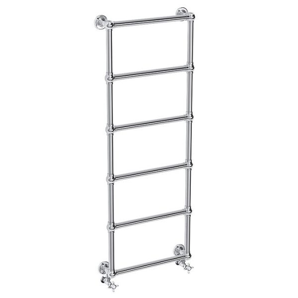 Chatsworth Wall Mounted Towel Rail 1550 x 600mm   Chrome - Image 3