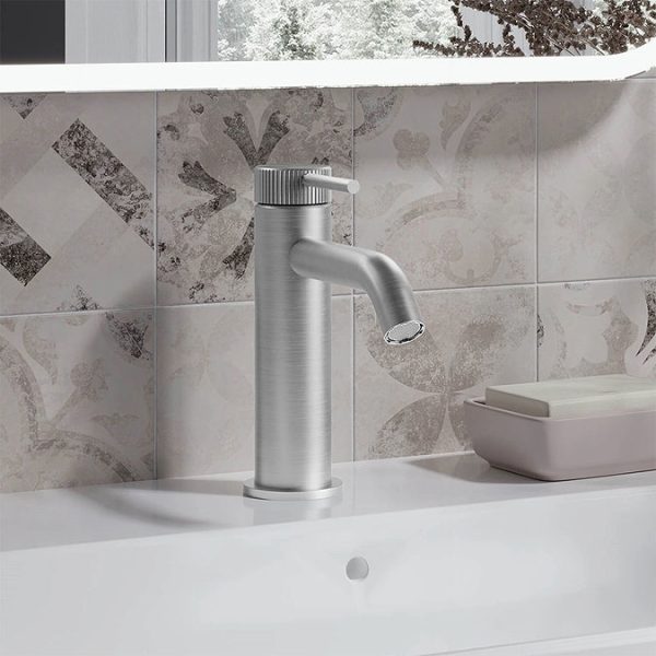 Crosswater 3ONE6 Stainless Steel Mono Basin Mixer Tap - Image 3