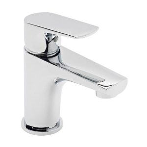 Tavistock Strike Mini Basin Mixer with Click Waste