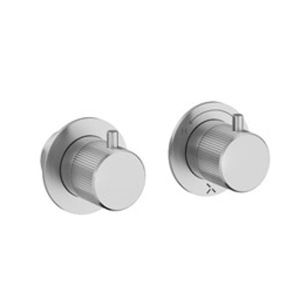 Crosswater Module 3ONE6 Stainless Steel 2 Outlet 2 Handle Concealed Shower Valve
