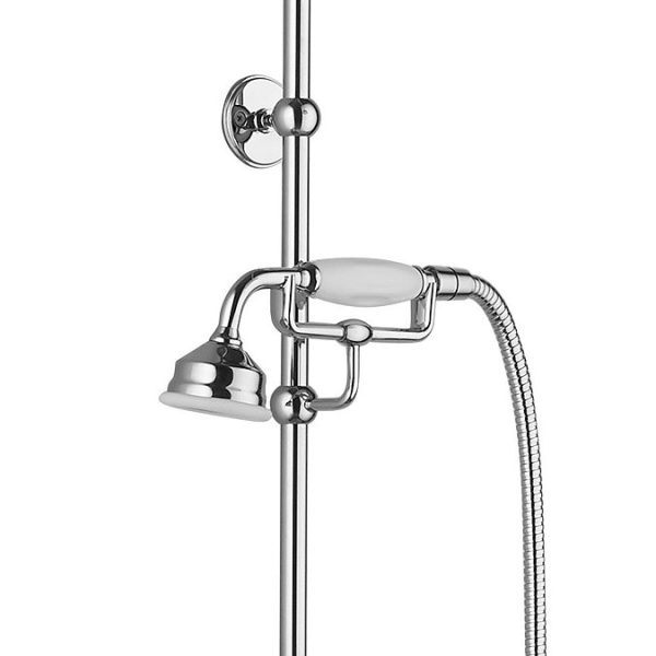 Trafalgar Traditional Deluxe Exposed Shower Chrome - Image 5