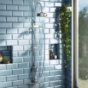 Trafalgar Traditional Deluxe Exposed Shower Chrome
