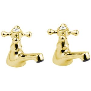 Deva Tudor Bath Taps   Gold