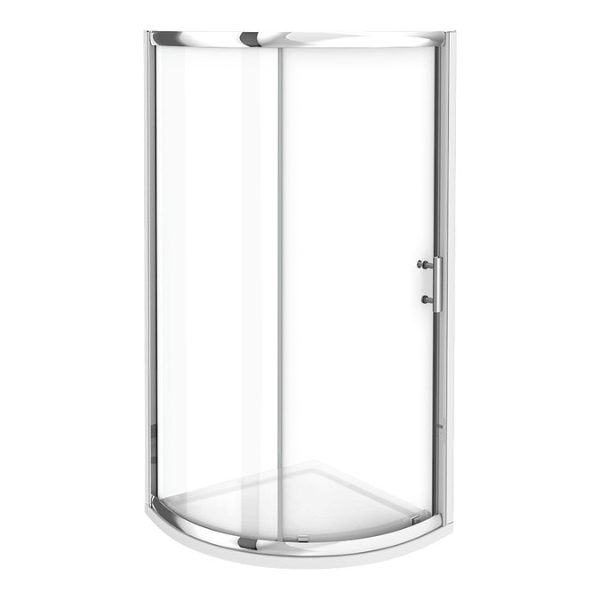 Toreno 860 x 860 Quadrant Shower Enclosure + Pearlstone Tray - Image 2
