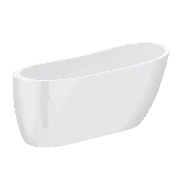 Toreno 1700 Modern Slipper Free Standing Bath - Image 2