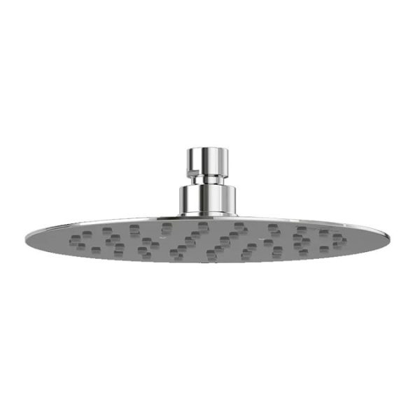 Villeroy & Boch Round 3 Way Complete Bath and Shower Set with Fixed Head, Handset and Overflow Filler Chrome - Image 5