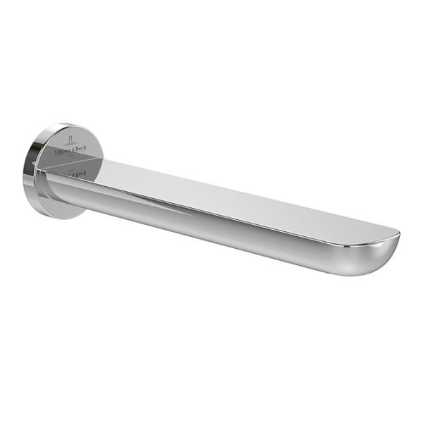 Villeroy & Boch Round 3 Way Complete Bath and Shower Set with Fixed Head, Handset and Bath Spout Chrome - Image 2