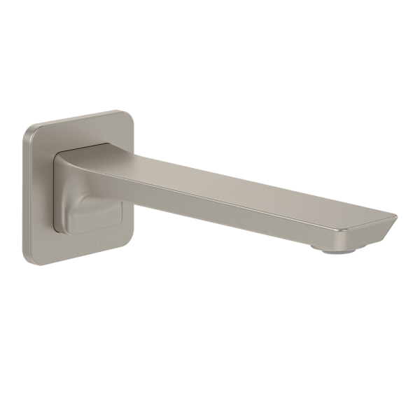 Villeroy and Boch Subway 3.0 Wall Mounted Bath Spout   Brushed Nickel Matt