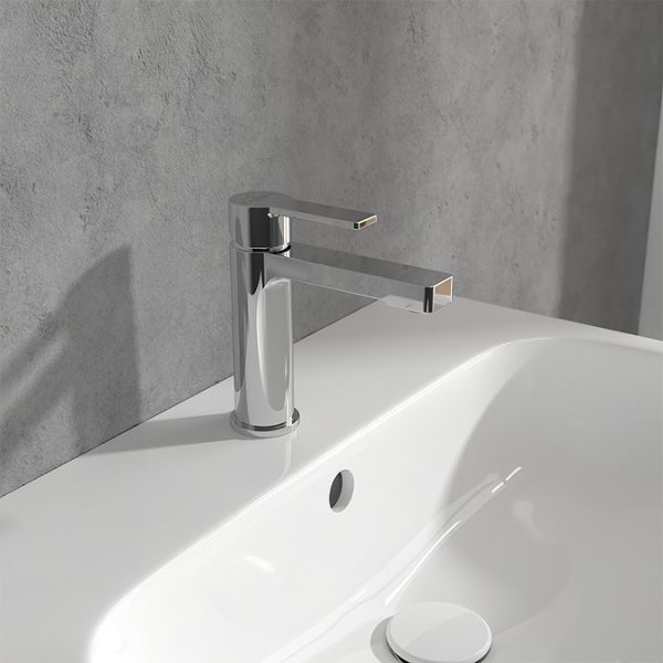Villeroy and Boch Architectura Single Lever Basin Mixer with Pop up Waste   Chrome - Image 3