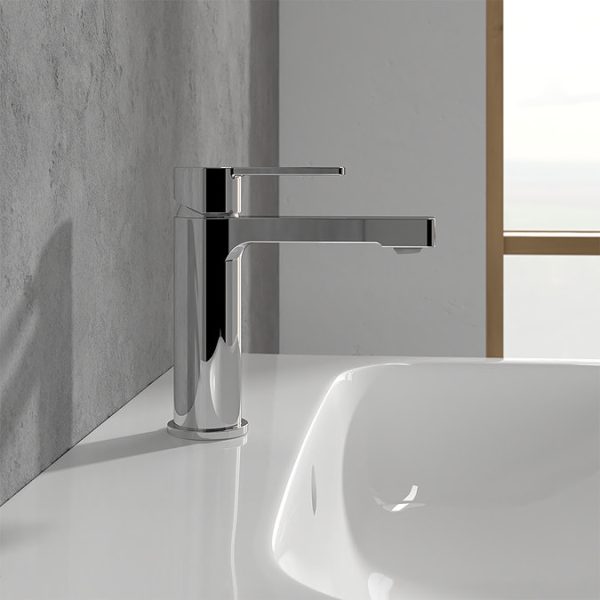Villeroy and Boch Architectura Single Lever Basin Mixer with Pop up Waste   Chrome - Image 4