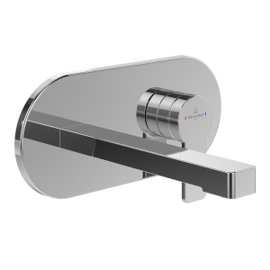 Villeroy and Boch Architectura Wall Mounted Single Lever Basin Mixer   Chrome