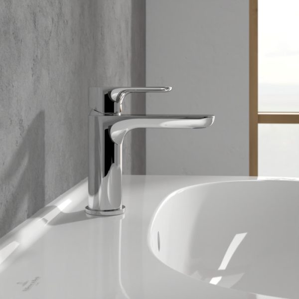 Villeroy and Boch O.novo Single Lever Basin Mixer   Chrome - Image 4