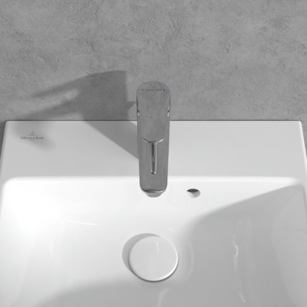 Villeroy and Boch O.novo Start Single Lever Basin Mixer with Pop up Waste   Chrome - Image 6