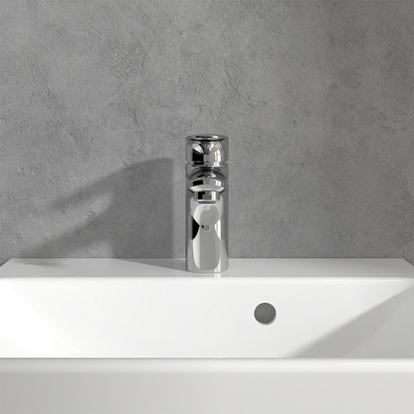 Villeroy and Boch O.novo Start Single Lever Basin Mixer   Chrome - Image 3