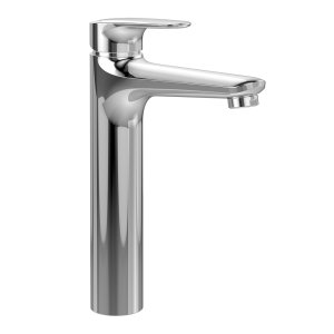 Villeroy and Boch O.novo Start Tall Basin Mixer with Push open Waste   Chrome
