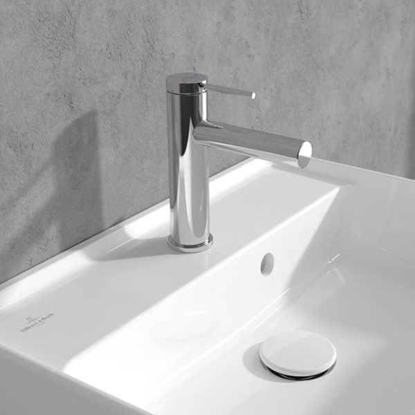 Villeroy and Boch Elements Loop & Friends Basin Mixer with Pop up Waste   Chrome Chrome - Image 2