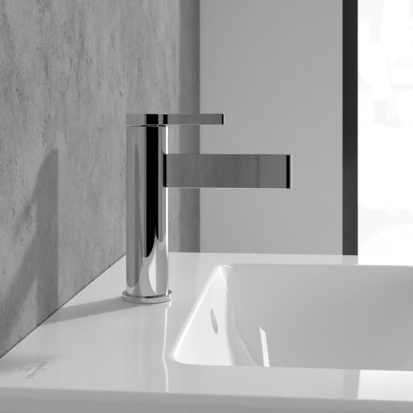 Villeroy and Boch Dawn Slim Single Lever Basin Mixer   Chrome - Image 4