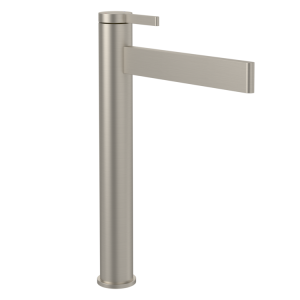 Villeroy and Boch Dawn Slim Tall Single Lever Basin Mixer   Brushed Nickel Matt