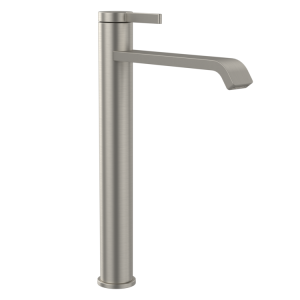 Villeroy and Boch Dawn Tall Single Lever Basin Mixer   Brushed Nickel Matt