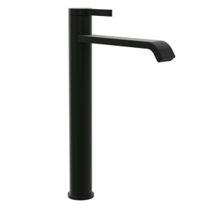 Villeroy and Boch Dawn Tall Single Lever Basin Mixer   Matt Black