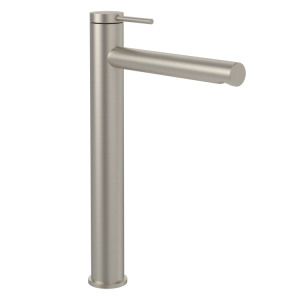 Villeroy and Boch Loop & Friends Tall Single Lever Basin Mixer   Brushed Nickel Matt