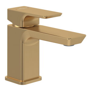 Villeroy and Boch Subway 3.0 Mini Single Lever Basin Mixer   Brushed Gold