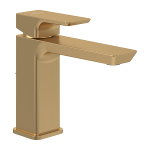 Villeroy and Boch Subway 3.0 Single Lever Basin Mixer with Pop up Waste   Brushed Gold