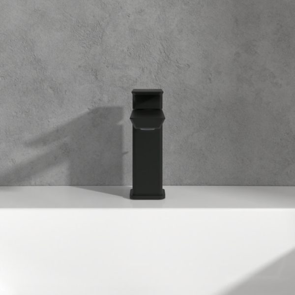 Villeroy and Boch Subway 3.0 Single Lever Basin Mixer with Pop up Waste   Matt Black - Image 5