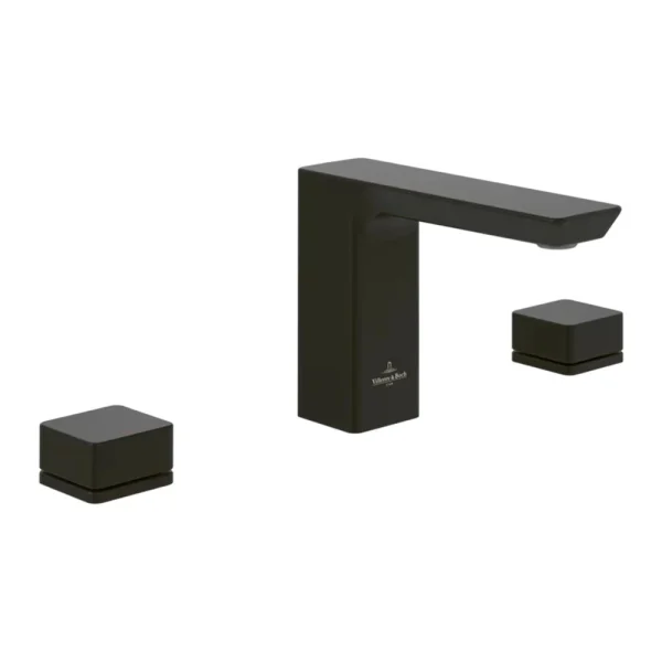 Villeroy and Boch Subway 3.0 Deck Mounted (3TH) Basin Mixer   Matt Black